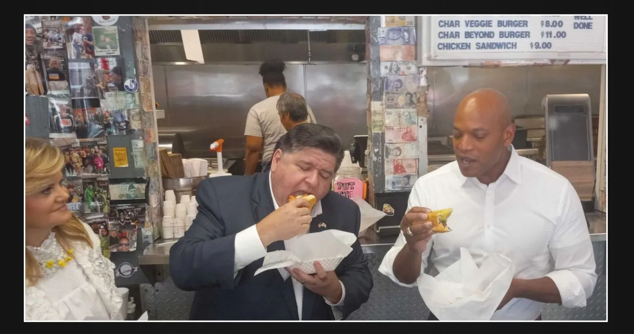 Moore Takes a (Hot Dog) Stand and Warnock Recalls His Baltimore Days in DNC Notebook
