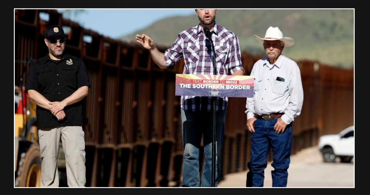 JD Vance Concentrates His Border Attacks On The ‘Harris Administration’