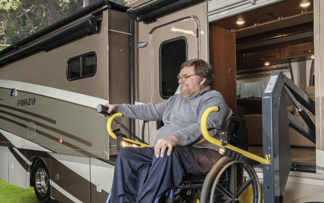 Wheelchair accessible RVs unveiled by Winnebago