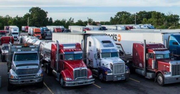 System now gives updated information on open parking spots to truckers