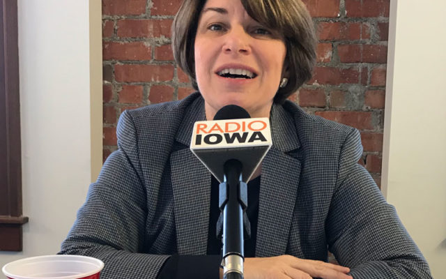 Klobuchar says her familiarity with caucus process an advantage