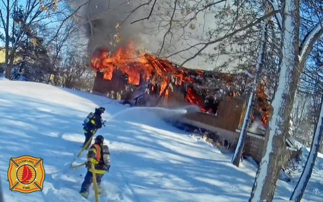 Rural Clear Lake home destroyed by fire