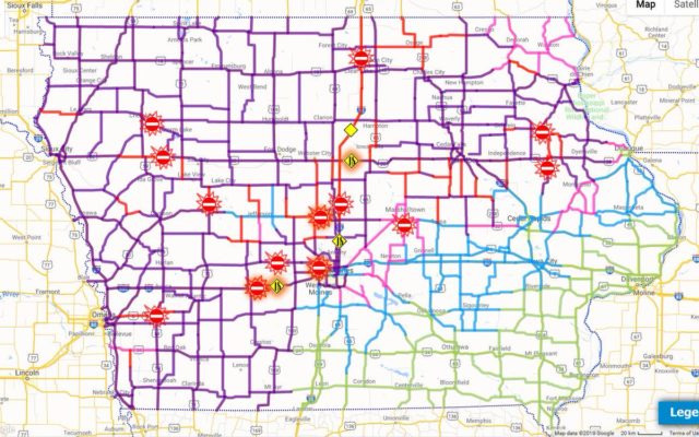 BLIZZARD WARNING CONTINUES — INTERSTATE 35 CLOSED — TRAVEL NOT ADVISED