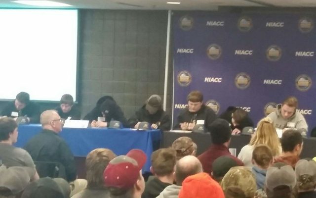 NIACC celebrates students going into Career and Technical Education programs with signing day (VIDEO)