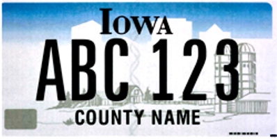 Auto dealers propose generic license plates with no county name listed