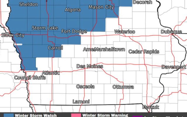 Forecasters predict heavy snow for some parts of Iowa with winter storm Tuesday into Wednesday