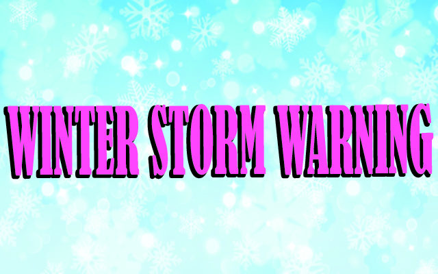 WINTER STORM WARNING in effect until 6:00 PM CST Saturday for the entire listening area.