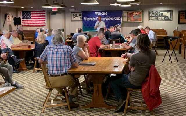 About two dozen gather as GOP club resumes meetings