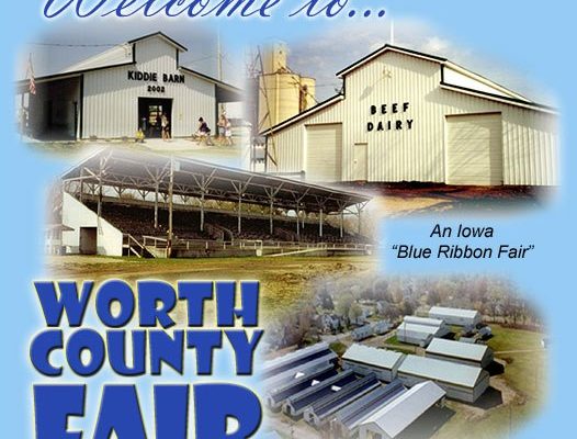 Five of Iowa’s 100 county fairs get underway this month, including Worth County on Wednesday