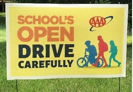 AAA reminds drivers to be watching for school kids