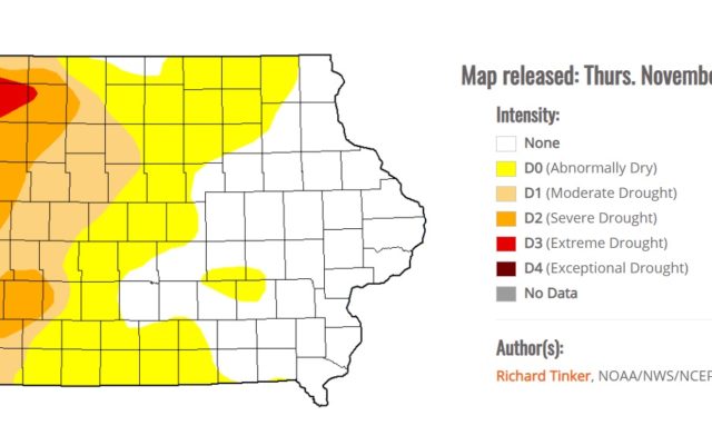 Drought conditions worsen in parts of western Iowa