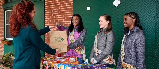 The pandemic won’t stand in the way of Girl Scout cookie sales