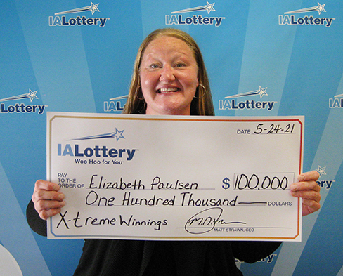 Mason City woman wins $100,000 on scratch ticket