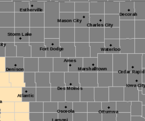 Air Quality Alert for north-central Iowa until 4:00 PM today