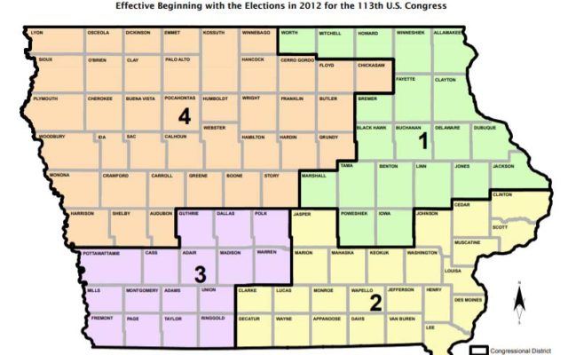 Mid-September target for release of new maps for Iowa congressional, legislative districts