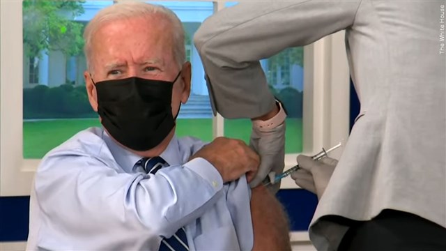 President Biden Receives COVID-19 Booster Shot