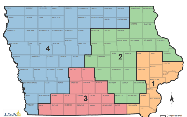 Plan 1 for Iowa redistricting is released, see proposals for new congressional, legislative districts