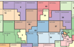 Area Iowa House map proposed