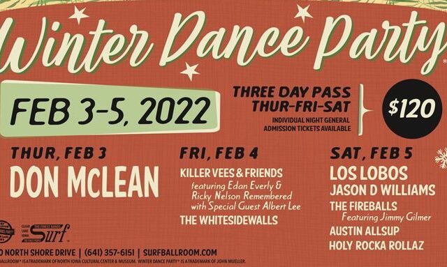 After a year off, Winter Dance Party starts tonight at Surf Ballroom in Clear Lake