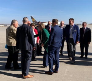Governor distributes $100 million in federal funds to eight Iowa airports, including Mason City