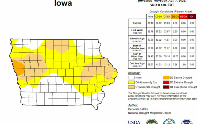 Snow and rain continue helping ease Iowa’s drought conditions