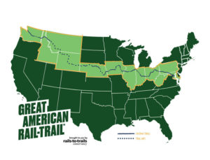 Report finds bike-walking trail across country would benefit Iowa