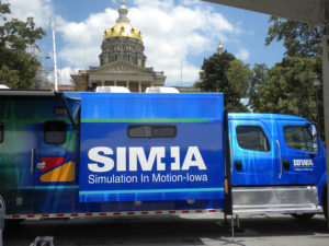 Three mobile medical simulation training trucks to cover state