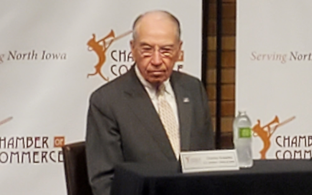 Grassley says Iowans concerned about his age should follow his routine