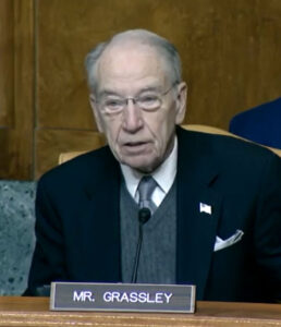 Grassley says new college financial aid forms may hurt farm families