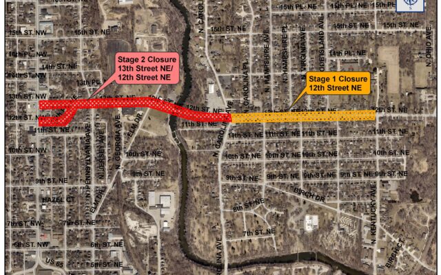 Summer-long 12th Street Northeast project in Mason City begins today