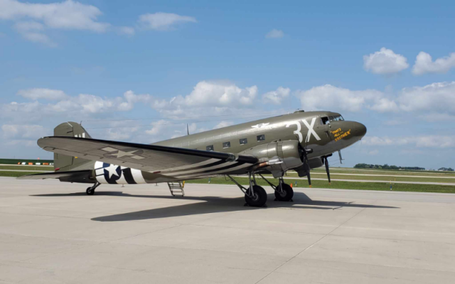 Historic World War II airplanes at Mason City Municipal Airport this weekend