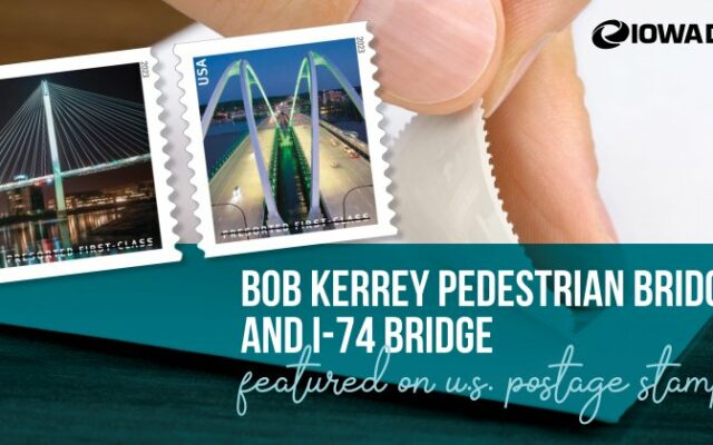 New series of postage stamps honors two Iowa bridges