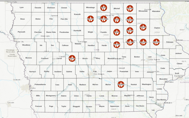 New burn bans established in Cerro Gordo, Floyd, Butler counties in north-central Iowa