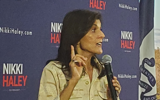 Haley discusses Israel situation during stop in Sheffield