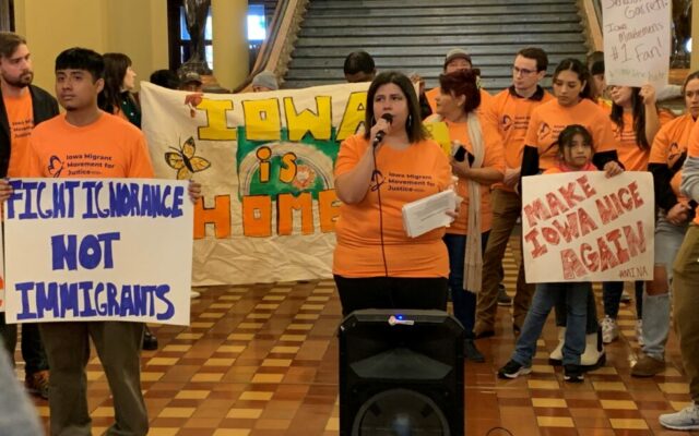 Iowa Migrant Movement for Justice rallies at Capitol